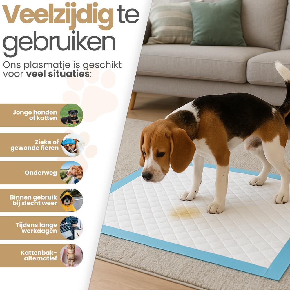 Dogs&amp;Co Puppypads 60x60cm 40 stuks