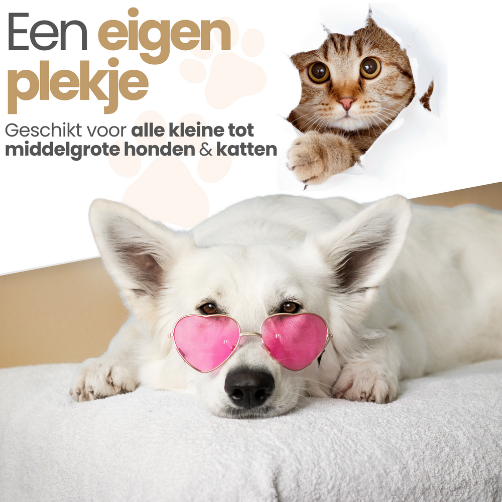 Dogs&amp;Co&reg; Tipi Tent voor katten of kleine honden Grijs