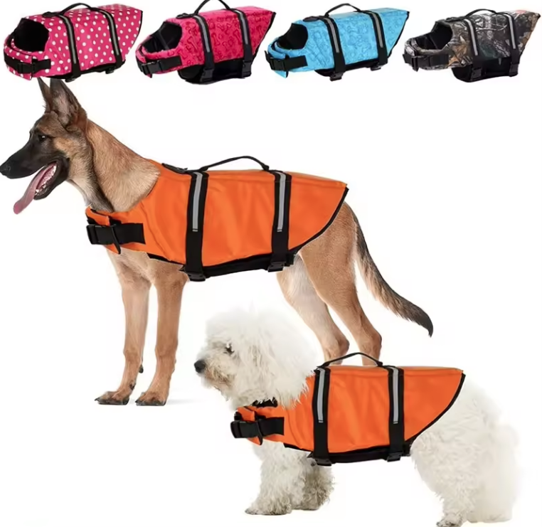 Zwemvest voor honden  Blauw POOTJE