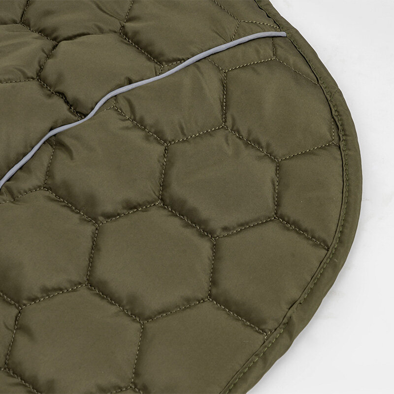 Dogs&amp;Co&reg; Honden Winterjas Grijs Quilt voor grotere honden 