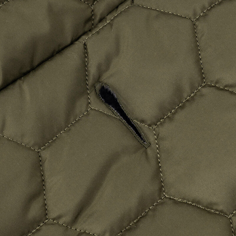 Dogs&amp;Co&reg; Honden Winterjas Grijs Quilt voor grotere honden 