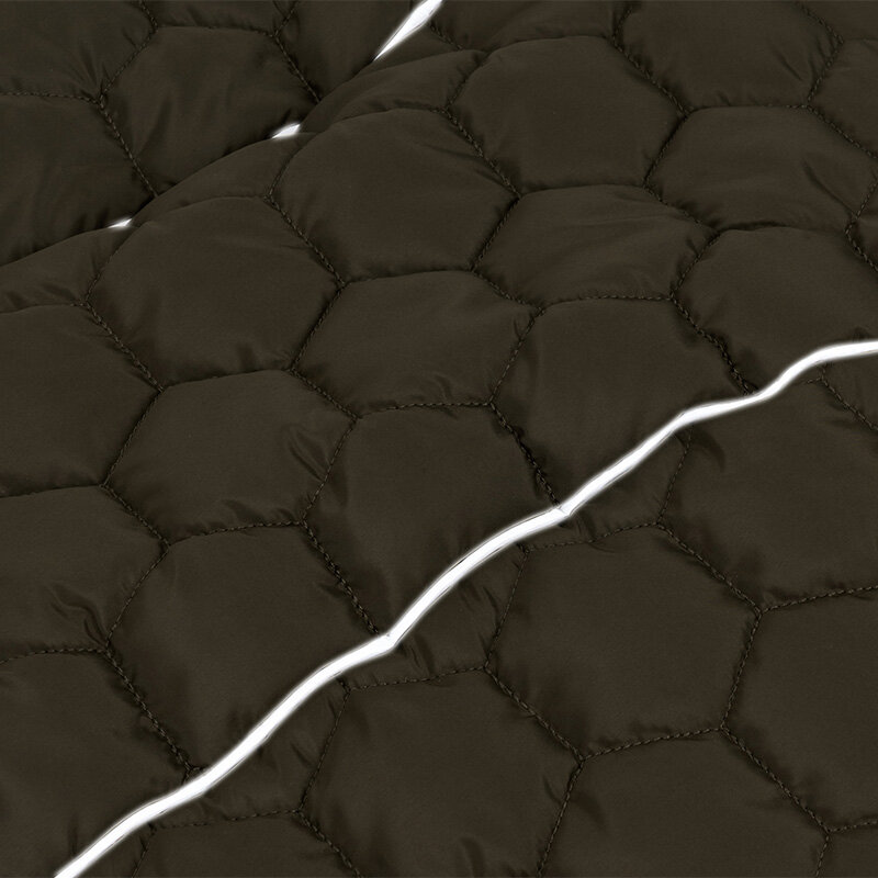 Dogs&amp;Co&reg; Honden Winterjas Grijs Quilt voor grotere honden 