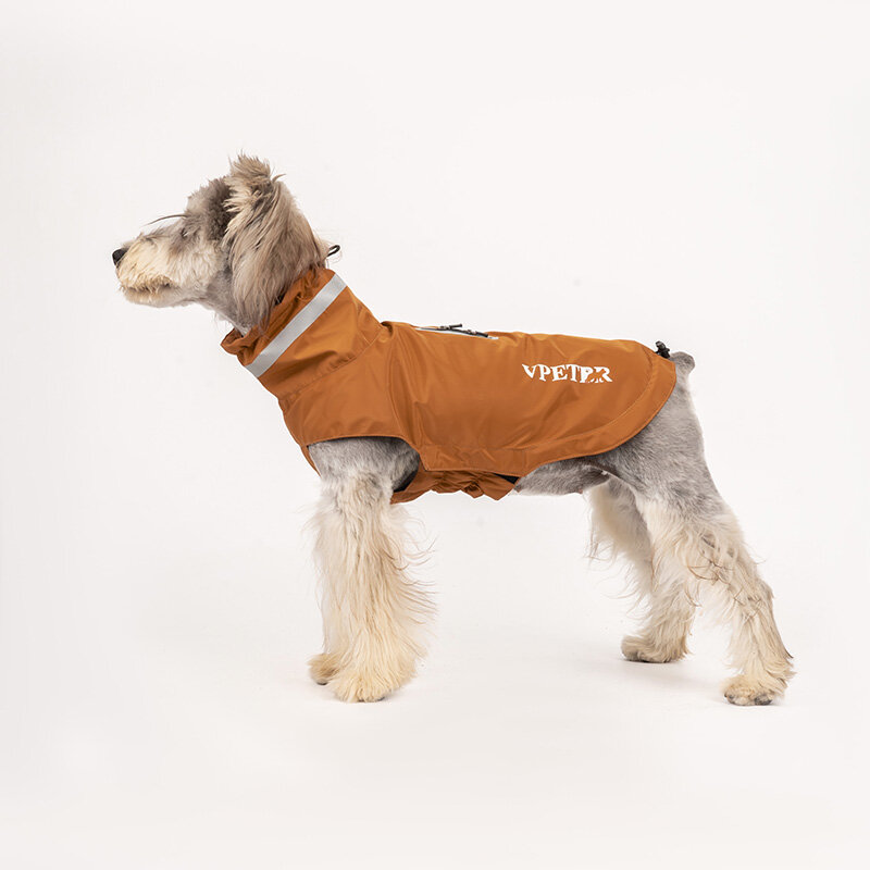 Honden regenjas Bruin