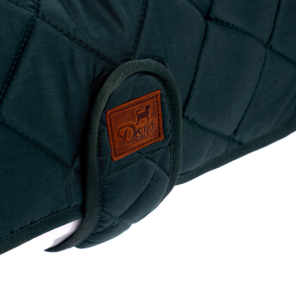 Dogs&amp;Co&reg; Honden Winterjas Zwart Quilt