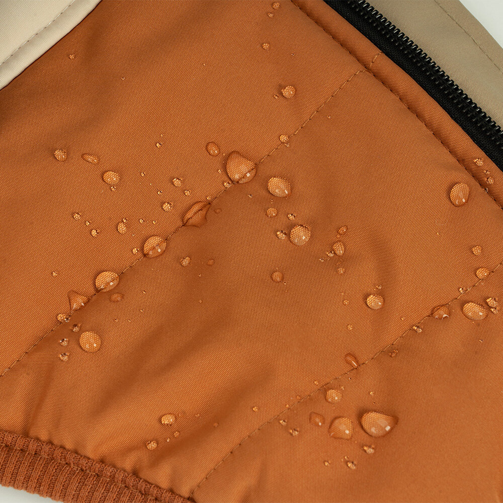 Dogs&amp;Co Warme  Hondenjas Okergeel  2026 model 