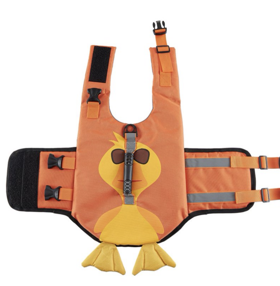 Zwemvest voor honden Duckie Duck