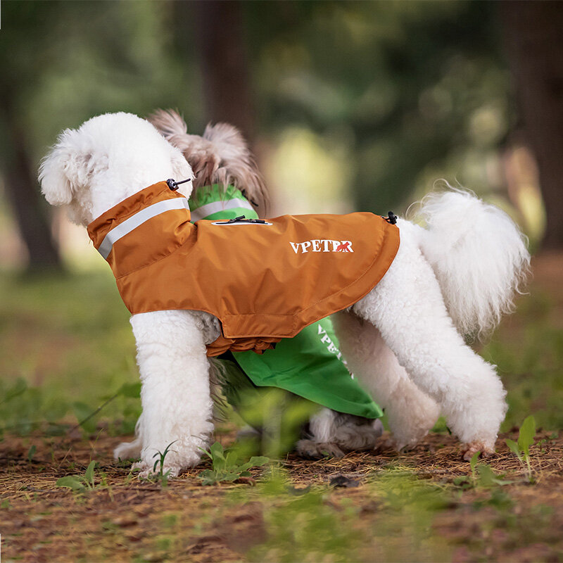 Honden regenjas Bruin