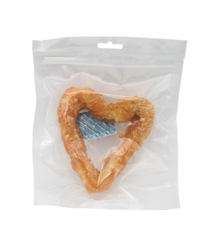 Buffelhuid Hart 12cm Dogs&amp;Co&reg;