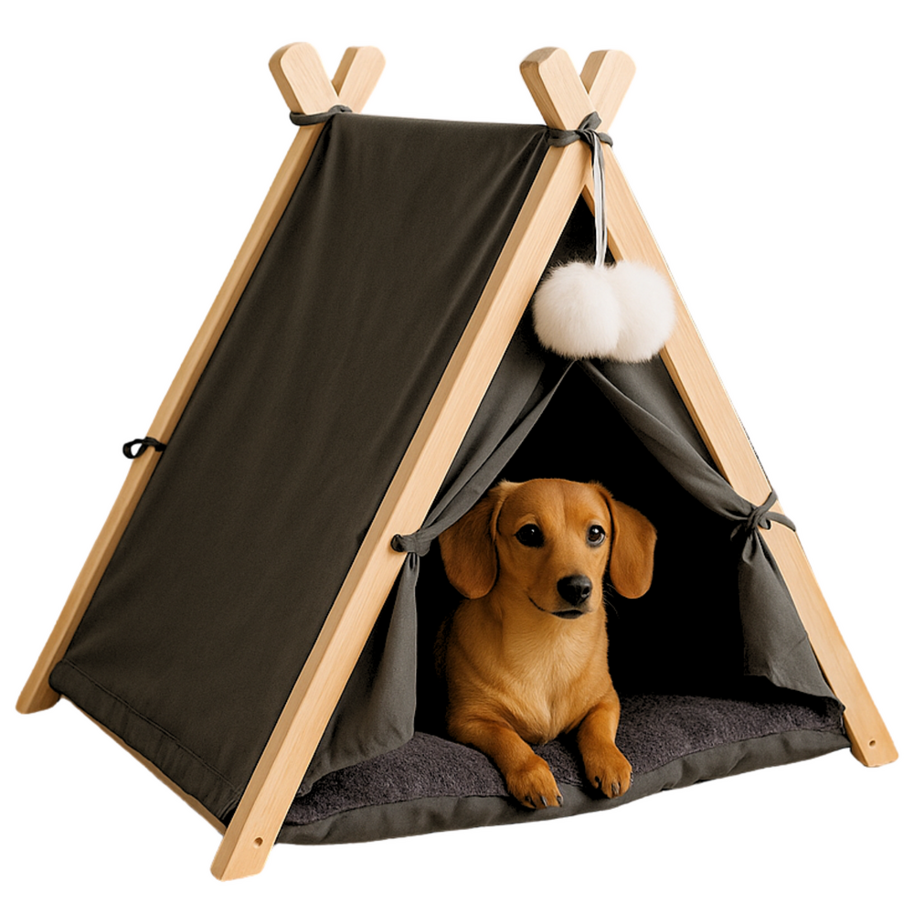 Dogs&amp;Co&reg; Tipi Tent voor katten of kleine honden Grijs