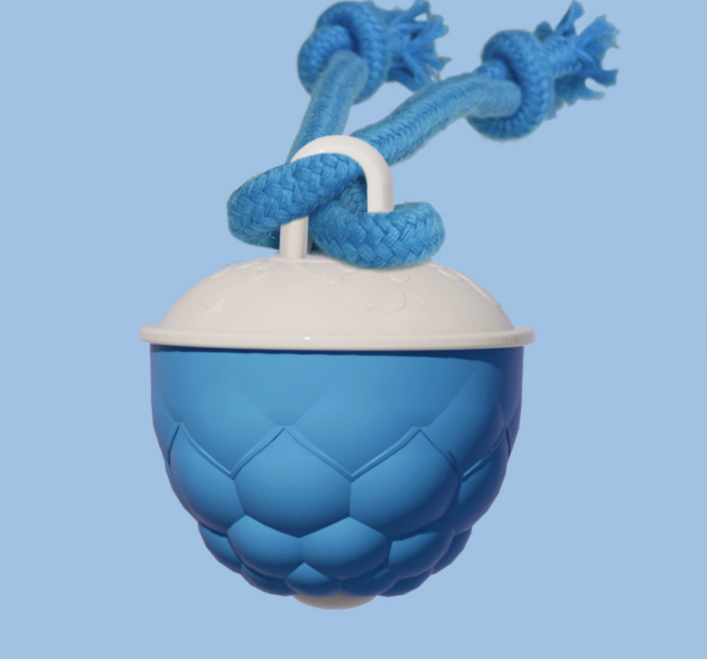 Interactieve Speelbal voor Honden | Automatisch Hondenspeelgoed Blauw