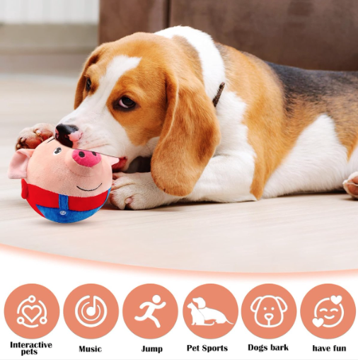 Piggy Interactief speelgoed USB oplaadbaar ROOD