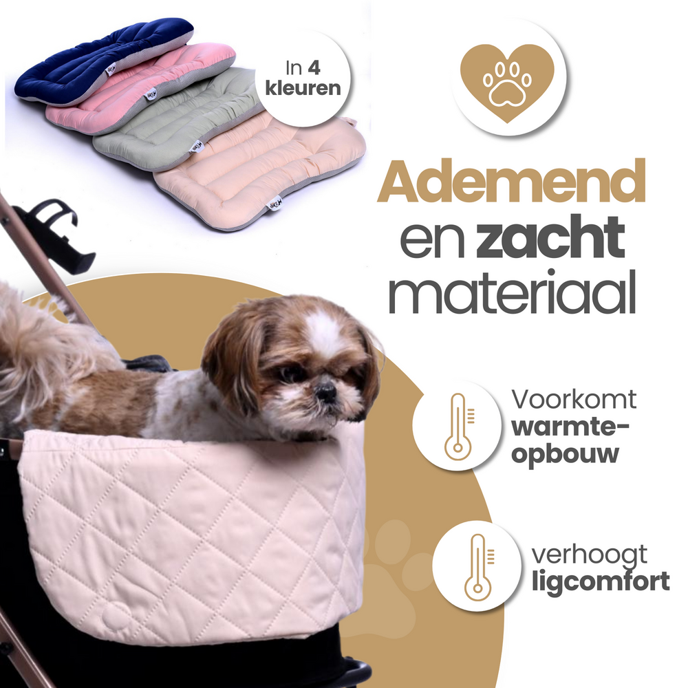 Dogs&amp;Co&reg; Hondenbuggy Comfort Kussen