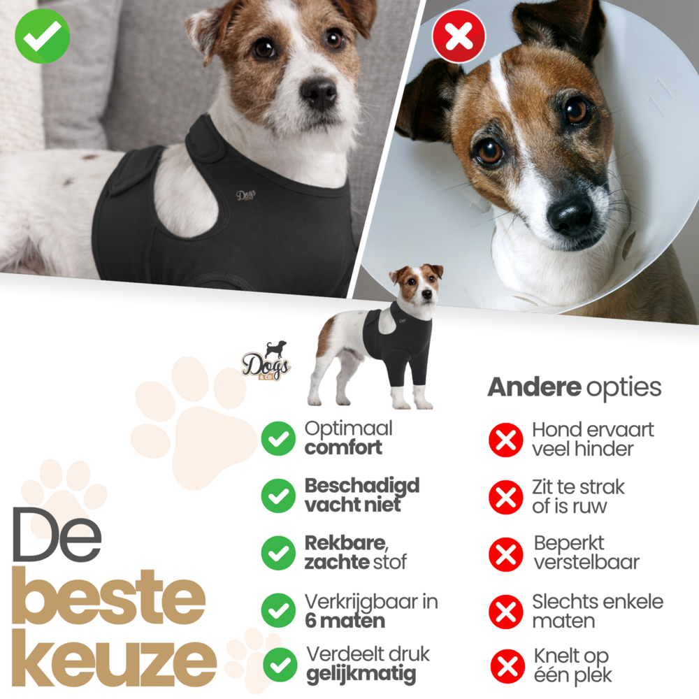 Dogs&amp;Co&reg; Herstelpak - Voorpoot beschermer