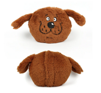 Jumping Monster Bruin - Interactief hondenspeelgoed