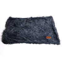 Dogs&amp;Co Fluffy Hondendeken 100x75 cm Antraciet