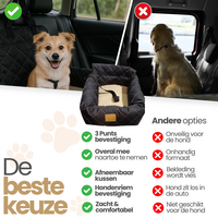 Dogs&amp;Co&reg; Luxe Hondenmand voor Auto