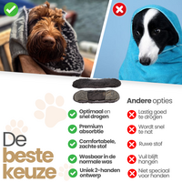 Honden Handdoek - Rood