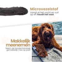 Honden Handdoek - Rood