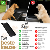 Auto Loopplank  Hond 157x40x14cm 