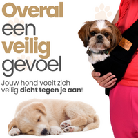 Dogs&amp;Co Slingbag  - Draagtas zwart