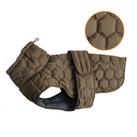 Dogs&amp;Co Honden Winterjas Army Groen voor grotere honden
