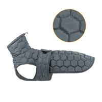 Dogs&amp;Co&reg; Honden Winterjas Grijs Quilt voor grotere honden 
