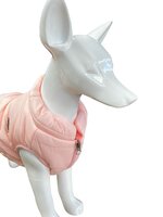 Honden winterjas Dons Roze voor kleine honden