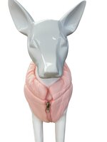 Honden winterjas Dons Roze voor kleine honden