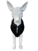 Winter Dons Jas Zwart voor kleine honden