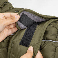 Dogs&amp;Co&reg; Honden Winterjas Army Groen voor grotere honden 