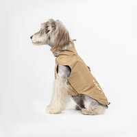 Honden regenjas Beige