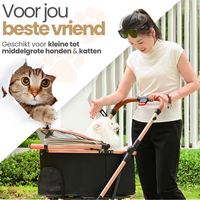 Dogs&amp;Co&reg; Luxe Multifunctionele Hondenbuggy