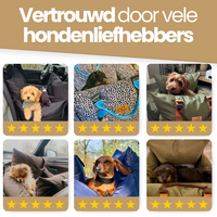 *TIJDELIJK UITVERKOCHT* Dogs&amp;Co&reg; Luxe Honden autostoel  Royal+  Army Waterproof 
