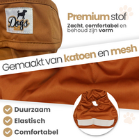 Dogs&amp;Co&reg; Loopsheidbroekje Bruin - Diverse maten