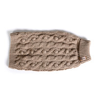 Dogs&amp;Co Hand gebreide Hondentrui Beige