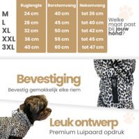 Dogs&amp;Co&reg; Regenjas Leopard 