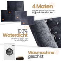 Benchkussen Velour antraciet 105x70cm 