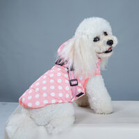 Dogs&amp;Co&reg; Warme  Hondenjas Roze Stip