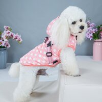 Dogs&amp;Co&reg; Warme  Hondenjas Roze Stip
