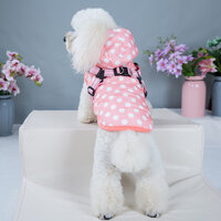 Dogs&amp;Co&reg; Warme  Hondenjas Roze Stip