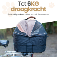 Fietsmand voor kleine honden tot 6KG
