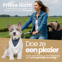 Fietsmand voor kleine honden tot 6KG