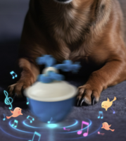 Interactieve Speelbal voor Honden | Automatisch Hondenspeelgoed Blauw