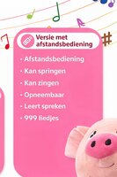 Piggy Interactief speelgoed USB oplaadbaar ROOD