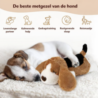 Hartslag Puppy &ndash; Knuffel met Kloppend Hartje voor Pups