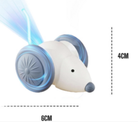  Interactief Kattenspeelgoed met Lichtgevende Staartmuis 