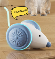  Interactief Kattenspeelgoed met Lichtgevende Staartmuis 