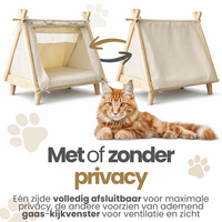 Dogs&amp;Co&reg; Dierentent op Pootjes Grijs
