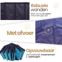 Dogs&amp;Co Honden zwembad 160x30 cm Blauw