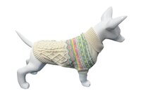 Hondentrui Noors voor kleine honden Beige/Roze/Mint